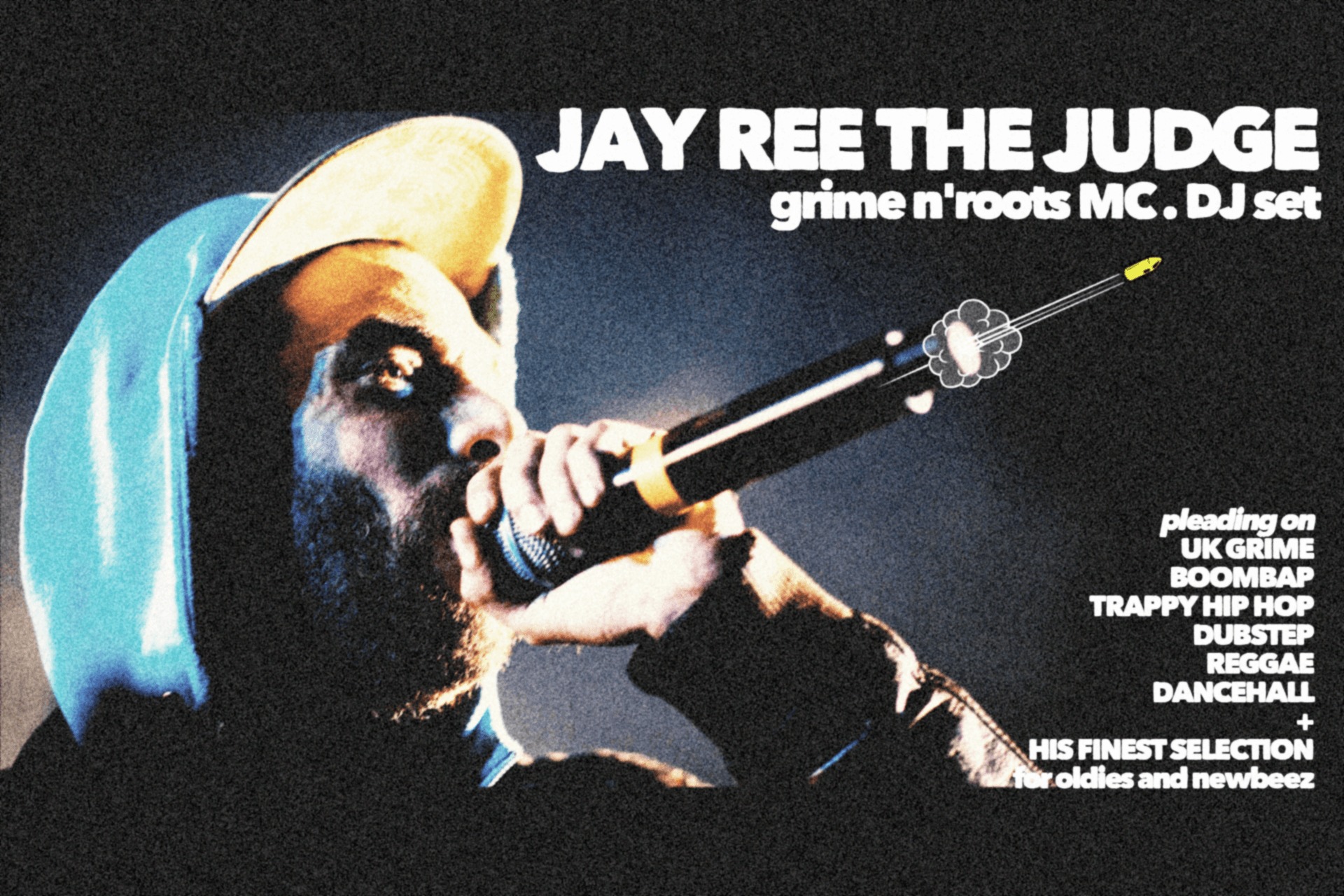 LIVE JAY REE THE JUDGE (Hip-Hop/Dub)
